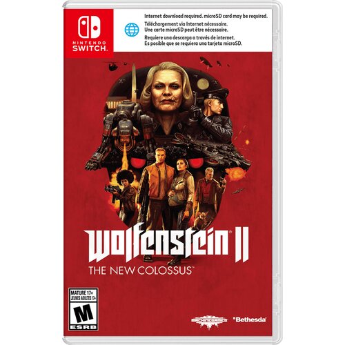  Wolfenstein 2 The New Colossus - igra v nem&amp;scaron;čini (SWITCH) - rabljeno Slike