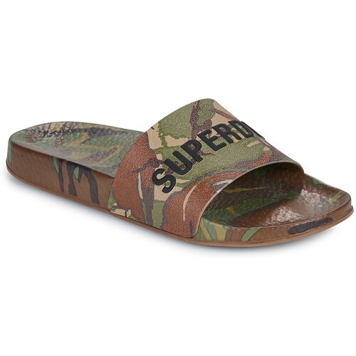 Superdry Camo Print Pool Slide Kaki Cijene