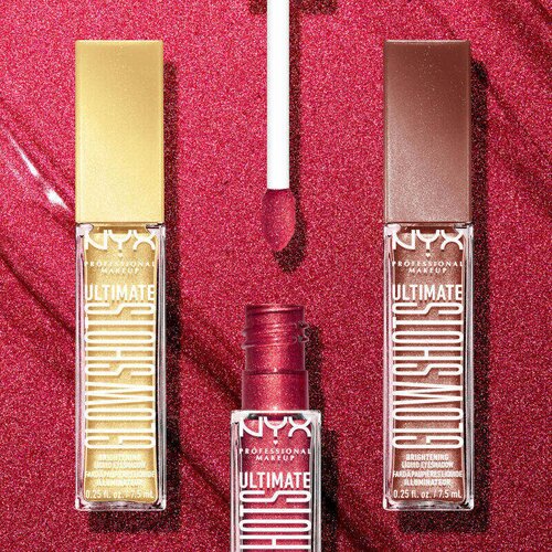 NYX Professional Makeup Ultimate Glow Shots tekuće sjenilo za oči sa &amp;scaron;ljokicama nijansa 09 Mango Moment 7,5 ml Slike