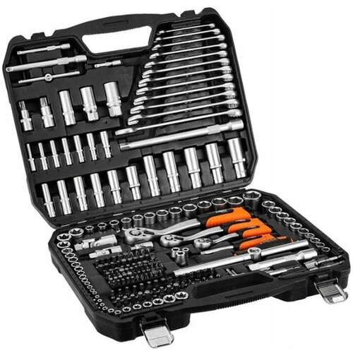 Neo Tools 220-delni komplet nasadnih ključev in nastavkov, 10-220 Cene