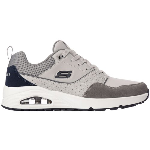 Skechers Niske tenisice 'UNO - RETRO ONE' grafit siva / kameno siva / crna Cijene
