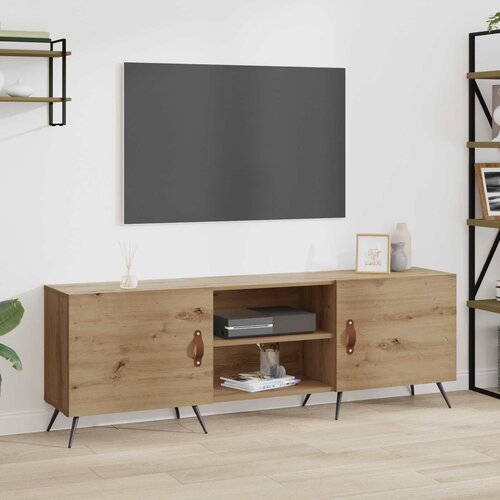 TV ormar hrast artisan 150 x 30 x 50 cm Konstruirano drvo Cene
