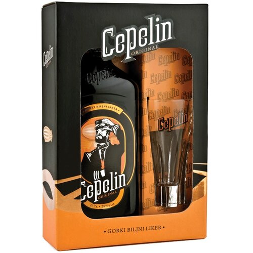 Cepelin Gorki biljni liker sa ča&amp;scaron;om, 0,7l Slike