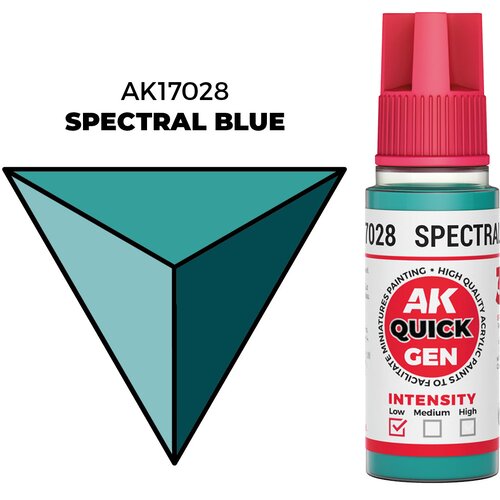 AK Interactive Spectral Blue 18ml - Quick Gen Speed Paint AK17028 Cene