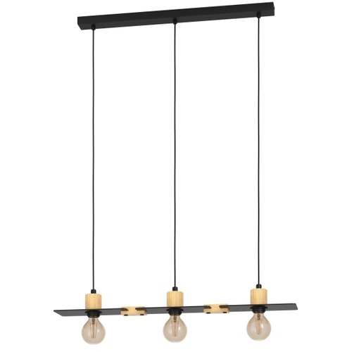 Eglo 43752 - visilica na sajli bramerton 3xE27/40W/230V Slike