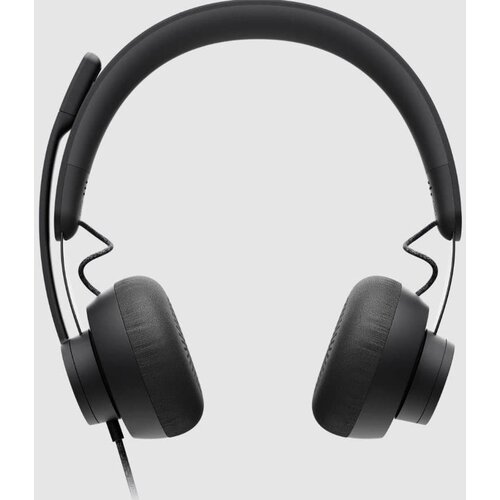 Logitech Zone žične slu&amp;scaron;alke, certificirane za Microsoft Teams, USB-C z adapterjem USB-A, grafitna b Slike