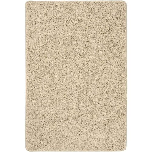  Čupavi tepih krem 140 x 200 cm protuklizni Slike