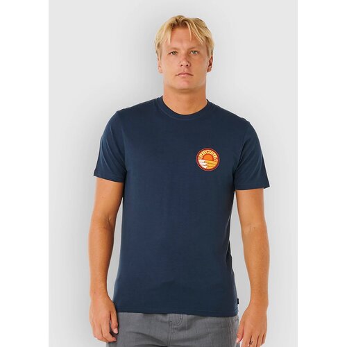 Rip Curl Pacific Rinse Stacked T-shirt dark navy Cene