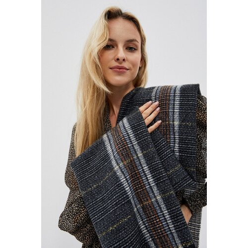 Marisse Check scarf with fringes Slike