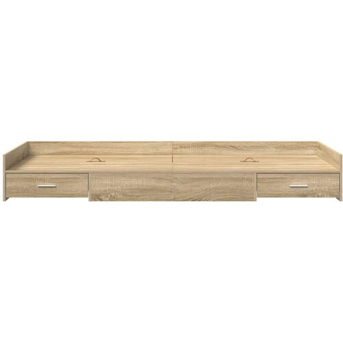  Krevetna konstrukcija s ladicama Sonoma hrast 90 x 200 cm Slike