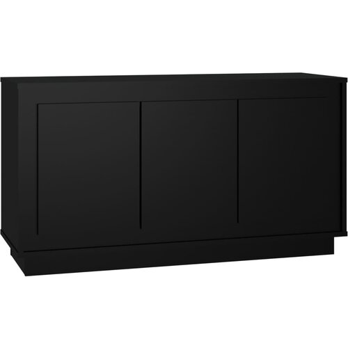 Maison Chic Komoda - Predalnik črna 102x35x55 cm inženirski les, (21716424) Slike