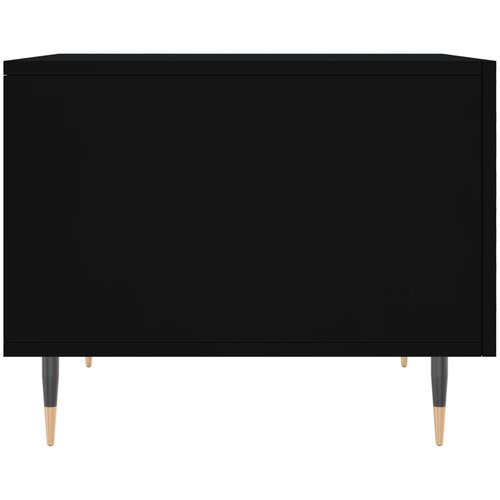  Stolići za kavu 2 kom crni 50x50x40 cm od konstruiranog drva Slike