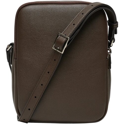 Calvin Klein Torbica za okrog pasu Micro Pebble Crossbody S LV04D3076G Rjava Cene
