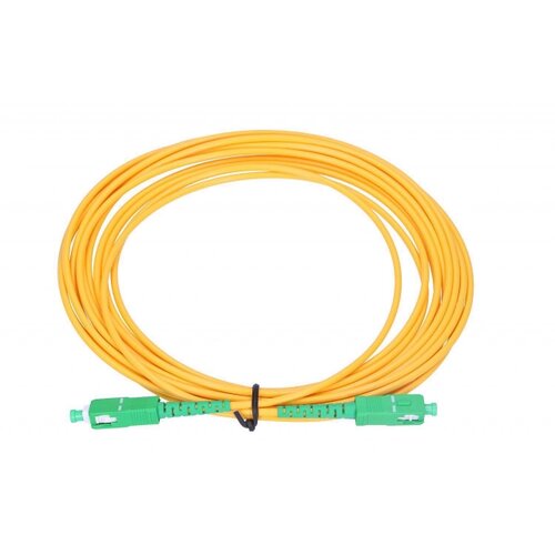 Extralink Patchcord SC/APC-SC/APC, SM, G652D, Simplex, 3.0mm 0.5m Slike