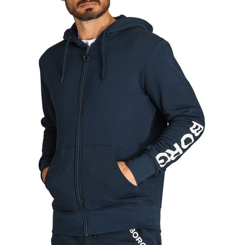 Bjorn Borg mu&amp;scaron;ka M BB Logo zip majica sa kapuljačom Slike