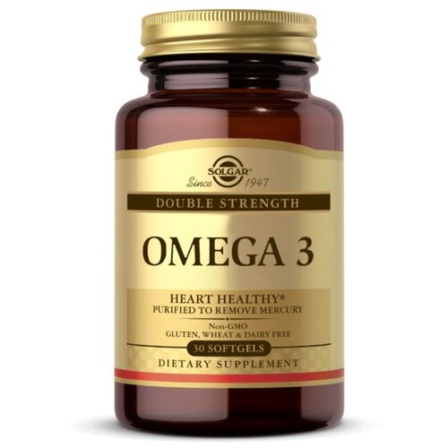 Solgar Omega-3 double strength, 30 kapsula – za zdravlje srca, mozga i očiju Cene