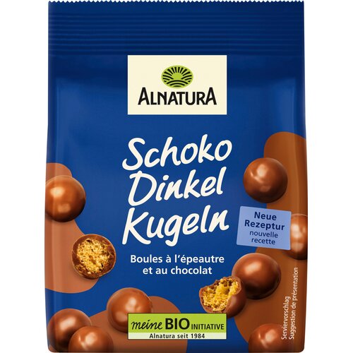 Alnatura Bio čokoladne pirine kroglice - 100 g Slike