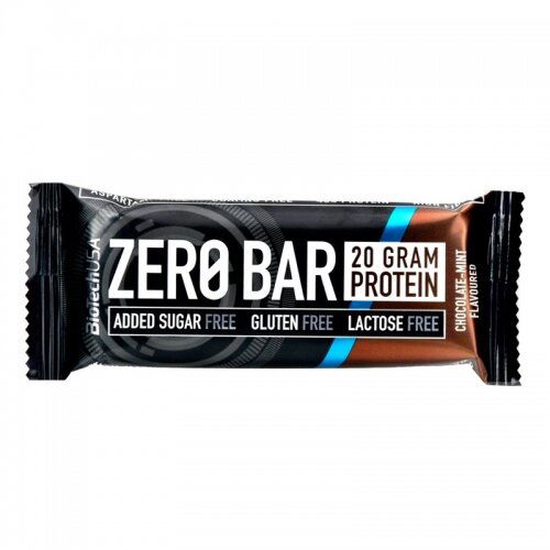 Biotechusa zero bar čokolada-menta 50g Slike