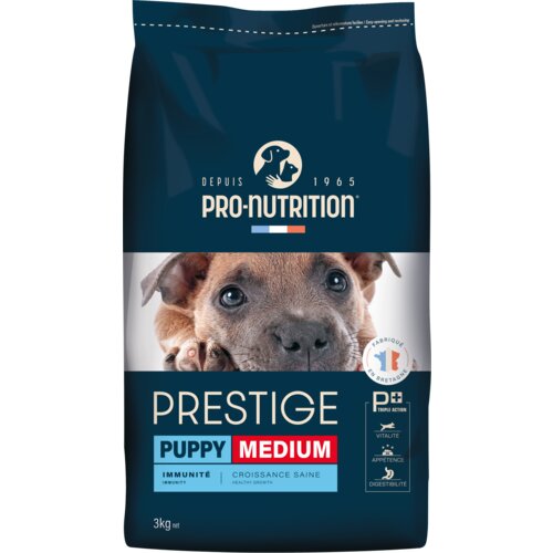 Pro nutrition prestige dog puppy medium 3kg Cene