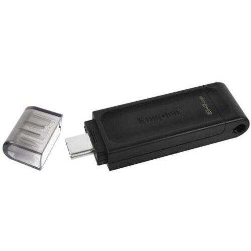 Kingston spominski ključ Type C (64GB) DT70 3.2 Gen1 s pokrovčkom Slike