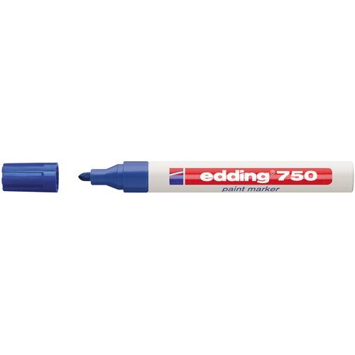 Edding marker z lakom EDE750003 E-750, 2-4 mm, moder 10 KOS Slike