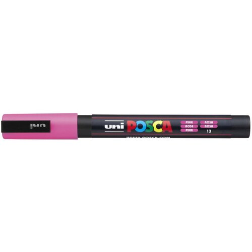 POSCA Uni flomaster; konica 0,9-1,3 mm; pink, (21290443) Cene