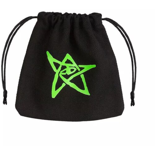 Q-Workshop call of cthulhu black & green dice bag Cene