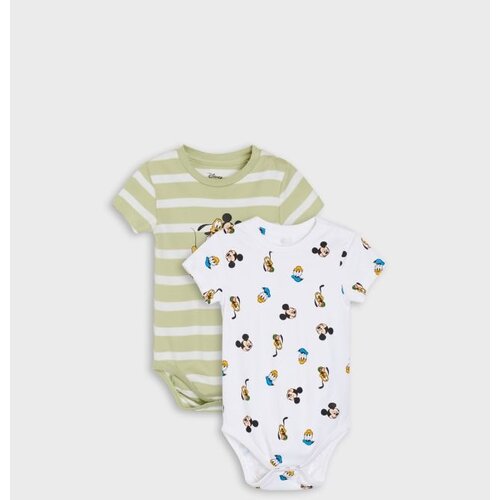 Sinsay Bodi od organskog pamuka s printom 2 pack Mickey and Donald Cene