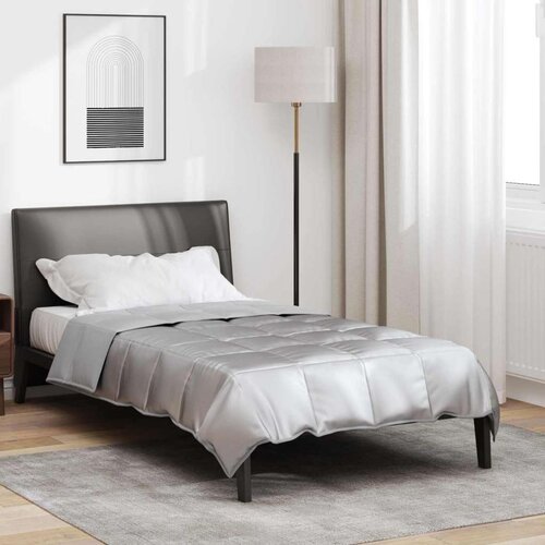  Poletna odeja srebrna 220 x 155 cm Satin in mikrovlakna, (5000147612) Cene