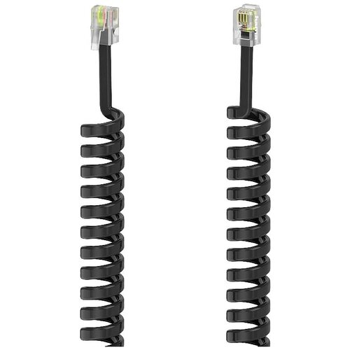 Hama telefon priključni kabel [1x RJ10 vtič 4p4c - 1x RJ10 vtič 4p4c] 1.5 m črna, (20411043) Cene