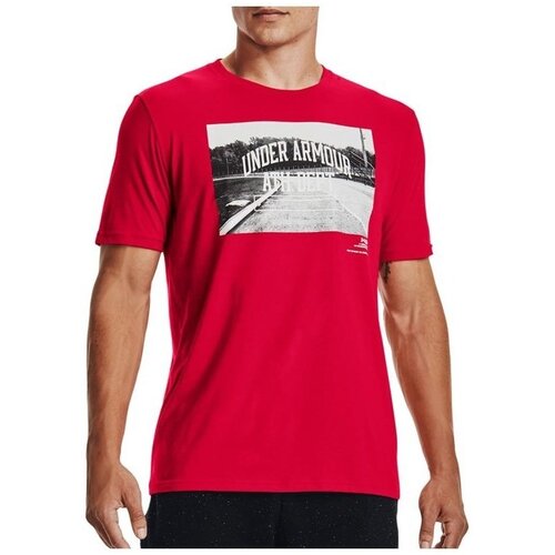Under Armour Majice s kratkimi rokavi Athletic Dept Rdeča Slike