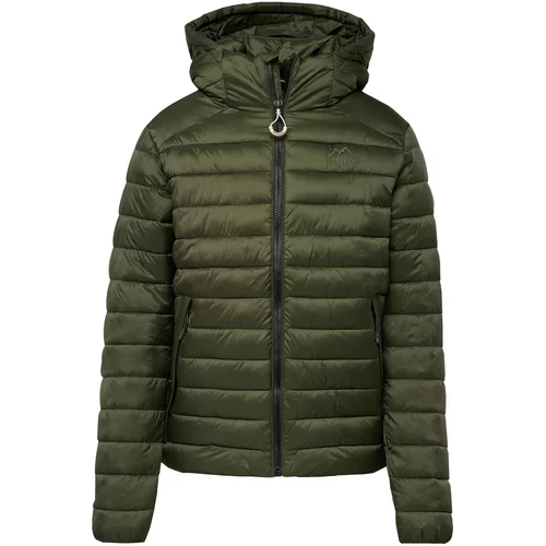Superdry Zimska jakna 'Fuji' temno zelena