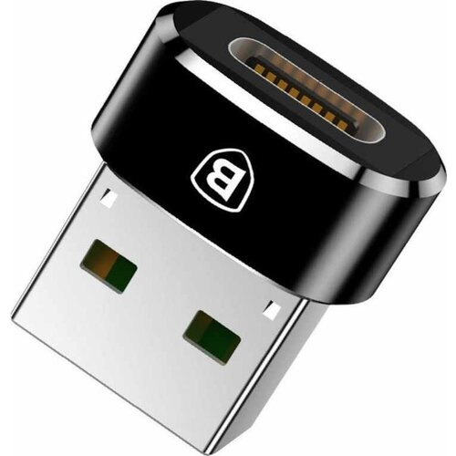 Adapter Adapter Mini BASEUS USB ženski na Type-C muški/konverter/crna Slike