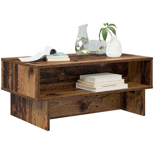  Kava Stol Staro drvo 80 x 46 x 35 cm Konstruirano drvo Slike