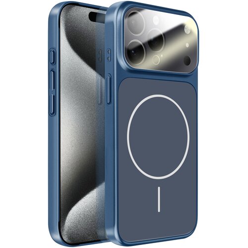 AVIZAR Trd MagSafe ovitek za iPhone 15 Pro z za&scaron;čito kamere, Nočno modra, (5000274403) Cene