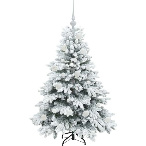 VidaXL Umjetno božićno drvce s stalakom Zelena 120 cm PE i PVC Slike