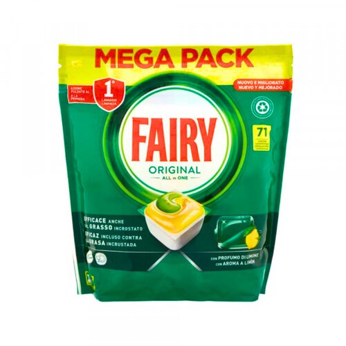 Olimp Sport Kapsule za sudoma&scaron;inu Fairy All in One LEMON 1/71 Cene