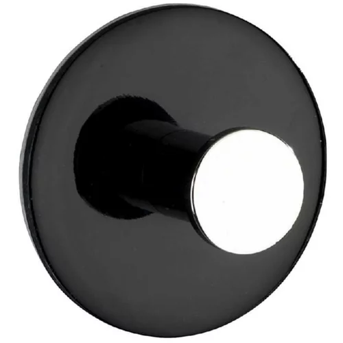 Wenko Kljukica za obešanje Tamo (Ø 6 x 3 cm, črna)
