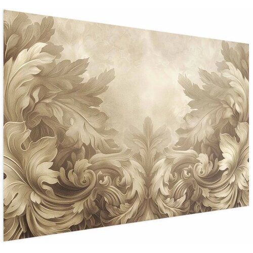  Plakat - Carved Ornaments in Sepia Shades 42x29.7 Bez okvira Cene