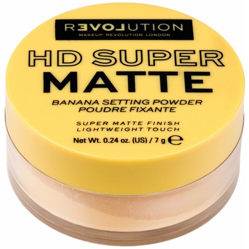 Makeup Revolution Relove HD Super Matte Banana Puder u prahu, 7 g Cene
