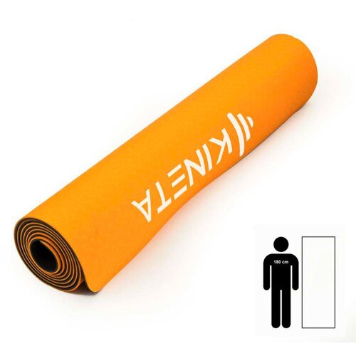 Kineta Yoga prostirka Premium Narančasta Cene