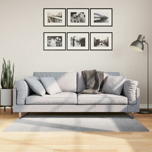 vidaXL Tepih IZA kratka vlakna skandinavski izgled sivi 80x150 cm Cijene