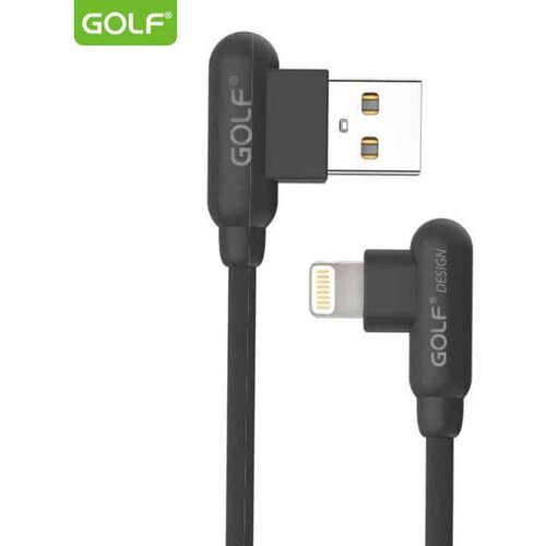 USB kabl za iphone 1m 90° GOLF GC-45I crni Cene