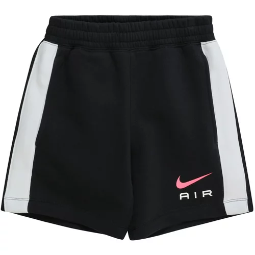 Nike Sportswear Hlače 'AIR' koraljna / crna / bijela