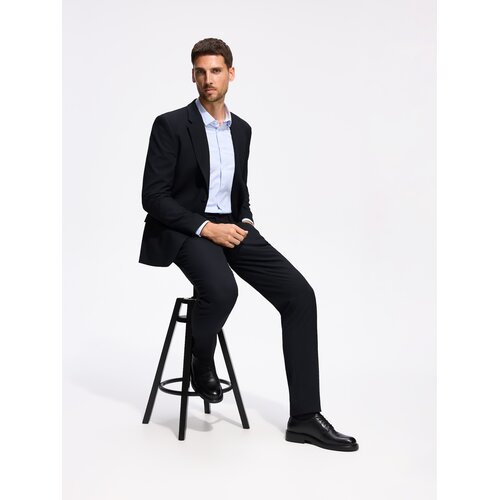 Reserved Slim fit hlače od odijela - mornarsko plava Cijene