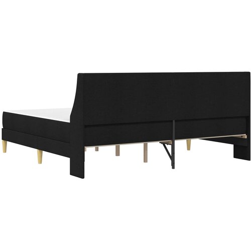  Okvir kreveta s madracem Crna 180 x 200 cm Poliester Slike