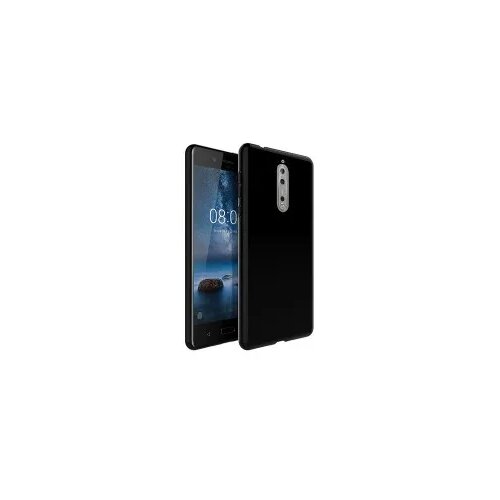 Nillkin candy tanek silikonski ovitek (0,3) za nokia 5 - črn Slike