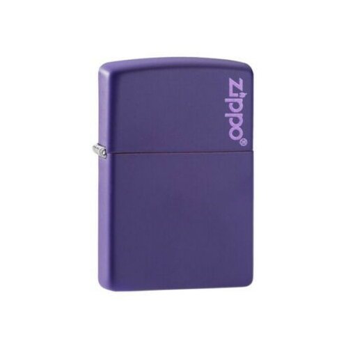 Zippo upaljač purple matte logo Slike