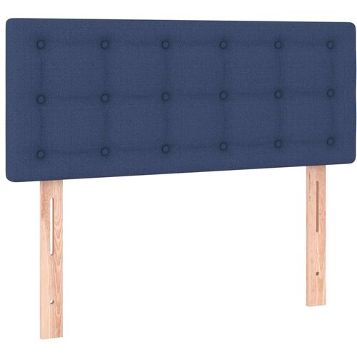  Uzglavlje plavo 90x5x78/88 cm od tkanine Slike