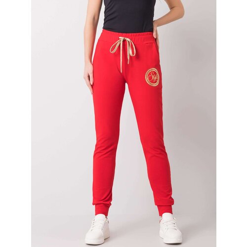 RELEVANCE Sweatpants-RV-DR-5992.71-red Cene